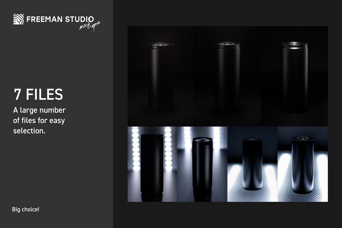 Aluminum Can Mockup, a Product Mockup by Freeman Studio (Photo 4 of 14)