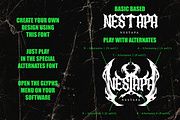 MesoMareM, a Blackletter Font by Absonstype (Thumbnail 4 of 5)