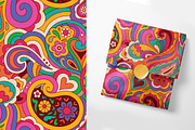 Peace & Love – Psychedelic Patterns, a Pattern Graphic by PenguinHouse (Thumbnail 7 of 7)