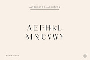 ALUBIA - modern sans serif, a Sans Serif Font by Alubia design (Thumbnail 6 of 8)