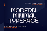 Gerad Nard - Modern Tech Font, a Sans Serif Font by Viswal Studio (Thumbnail 2 of 6)