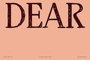 CS Quiles Stamp, a Serif Font by Craft Supply Co. (Thumbnail 2 of 8)