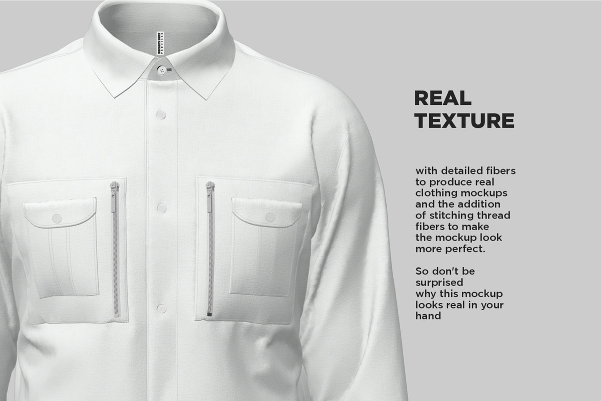Tactical Shirt Mockup, a Shirt Mockup by image touch (Photo 2 of 5)