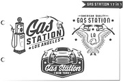 17 in 1 Set of Gas Station, a Transportation Illustration by Hadanello88 (Thumbnail 3 of 4)