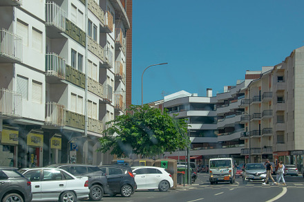 Braganca modern urban exterior scene, portugal