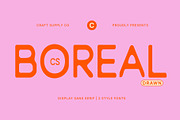 CS Boreal Drawn, a Sans Serif Font by Craft Supply Co. (Thumbnail 1 of 8)