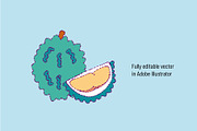 Durian, King of Fruits, an Object Graphic by Goodputty (Thumbnail 2 of 3)