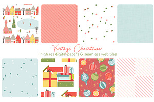 Christmas web tiles & digi papers