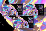 Abstract 3D Fluid Banners Template, a Social Media Template by Black Cat Studio (Thumbnail 2 of 7)