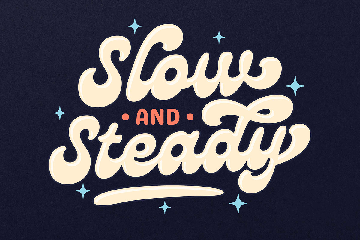 Genty - Bold Rounded Typeface, a Script Font by Flavortype (Photo 2 of 18)