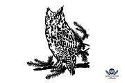 Into The Woods Linocuts, an Illustration by WhiteRiverStudio (Thumbnail 8 of 10)