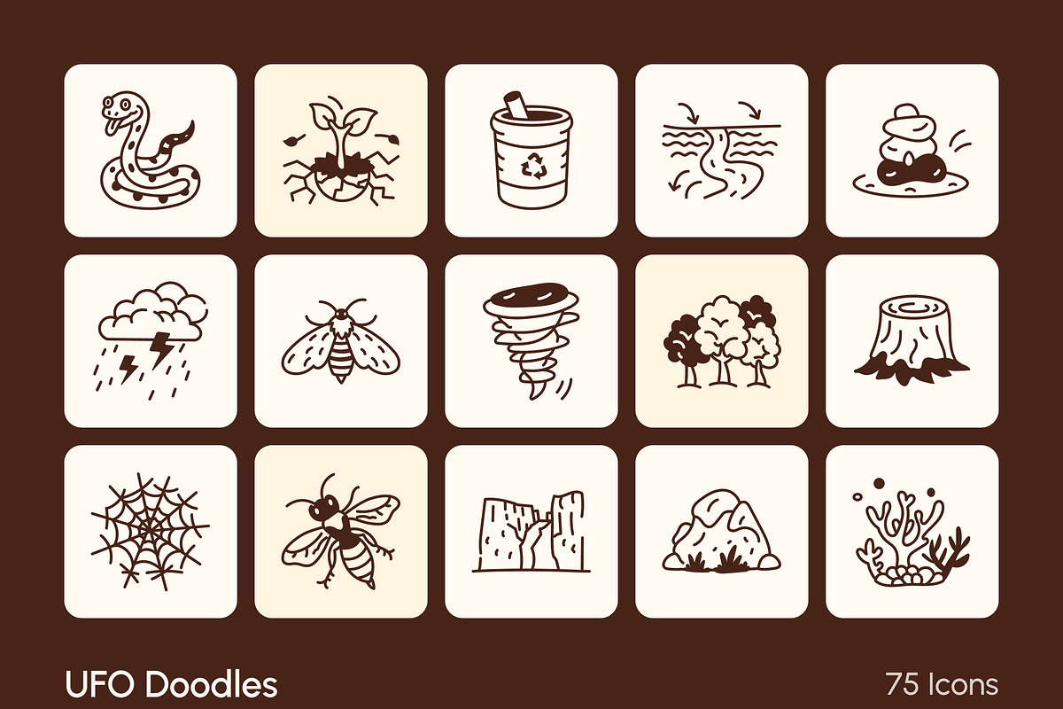 990 Universal Doodle Icons, an Outline Icon by Vectors Market (Photo 10 of 25)