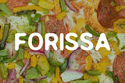 Forissa - Playful Bold Font, a Sans Serif Font by 3ab2ou (Thumbnail 1 of 4)
