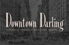Downtown Darling Art Deco Font