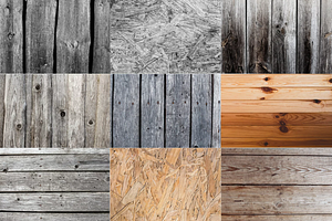 Wood textures Rustic Digital Paper