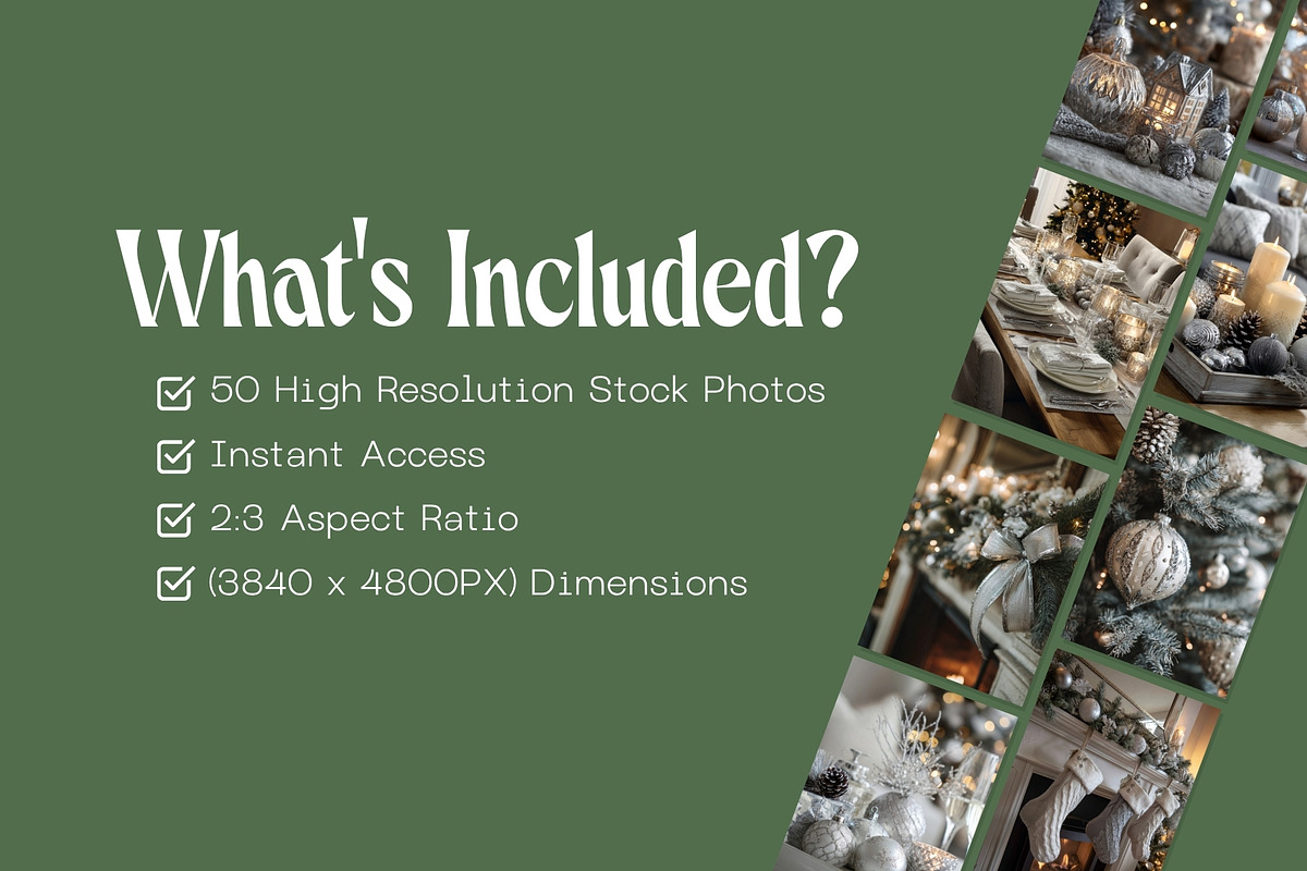 50 Silver Christmas Stock Photos, an Arts & Entertainment Photo by Incomelion (Photo 2 of 9)