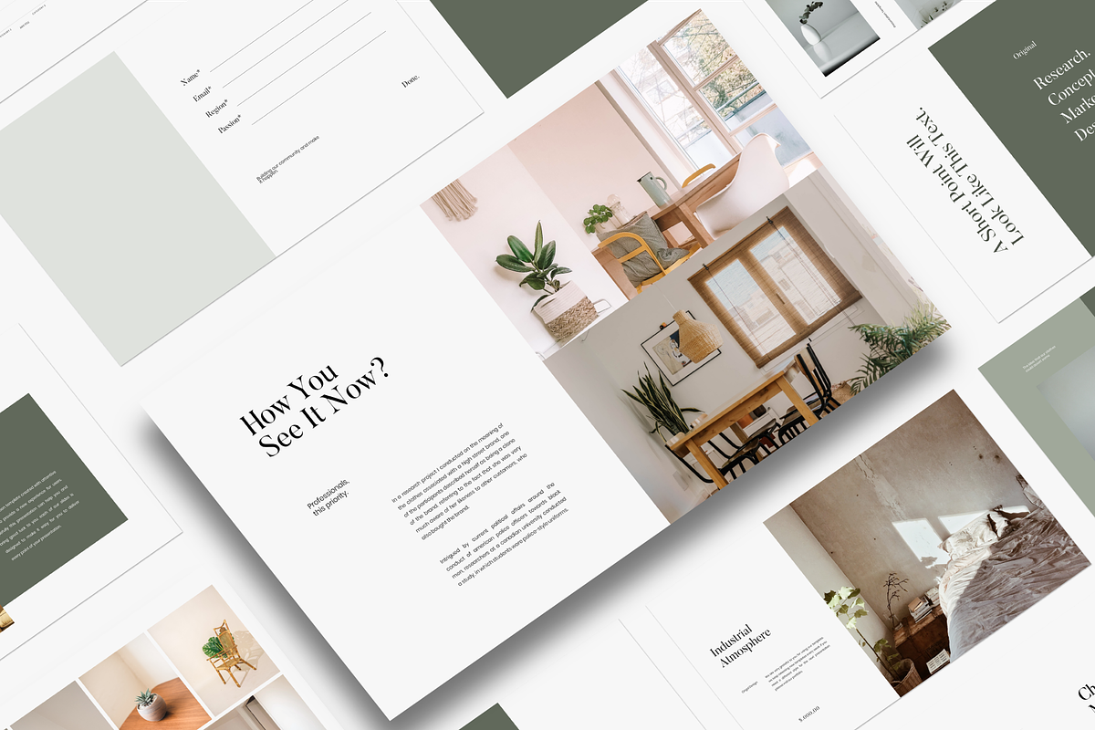 Original Interior Keynote Template, a Presentation Template by Visualin.std (Photo 8 of 12)