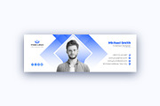 Email Signature Template, an Email Template by Mk_Studio (Thumbnail 2 of 7)