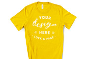 Male Bella Canvas 3001 Mockup Bundle, a Shirt Mockup by lock and page (Thumbnail 23 of 60)