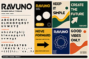 Ravuno, a Sans Serif Font by Pitchlook.Studio (Thumbnail 2 of 4)
