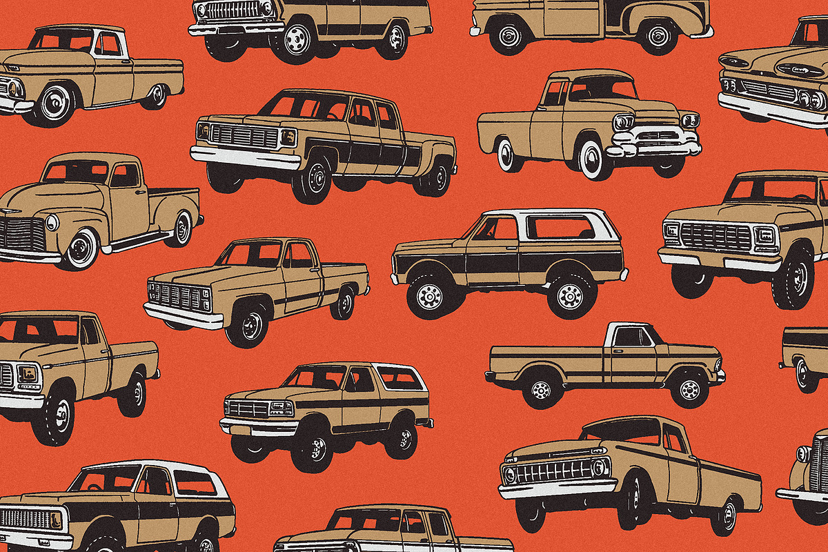 Car Illustration Pack, a Transportation Illustration by Megflags (Photo 1 of 4)