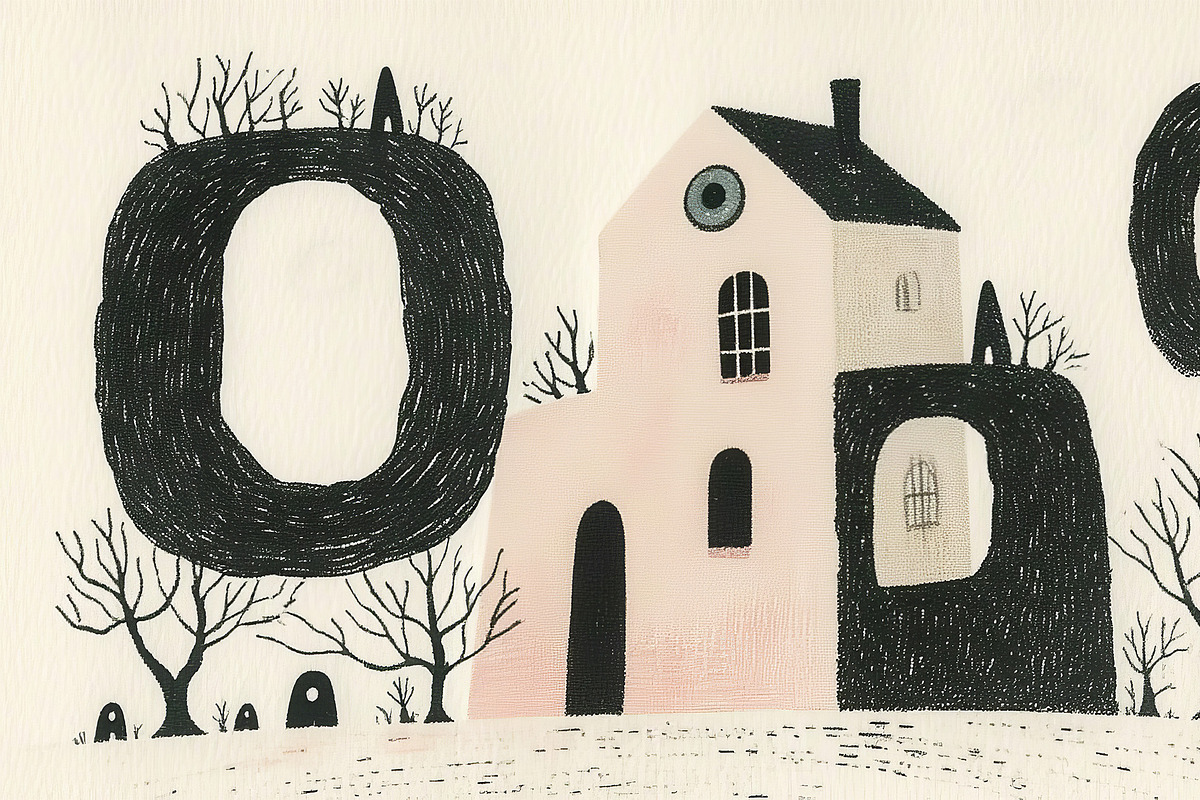 Whimsical Surreal Castle, a Decorative Illustration by StockVerse Creative (Photo 3 of 4)