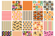 50 Halloween seamless patterns, a Pattern Graphic by EltaMaxArt (Thumbnail 14 of 15)