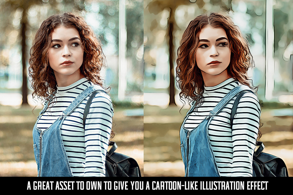 Easy Cartoon Illustration Effect, an Action Add-On by Dene Studios (Photo 3 of 21)