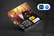 Prayer Church Flyer Portrait, a Social Media Template by Vintage Impressions (Thumbnail 2 of 6)