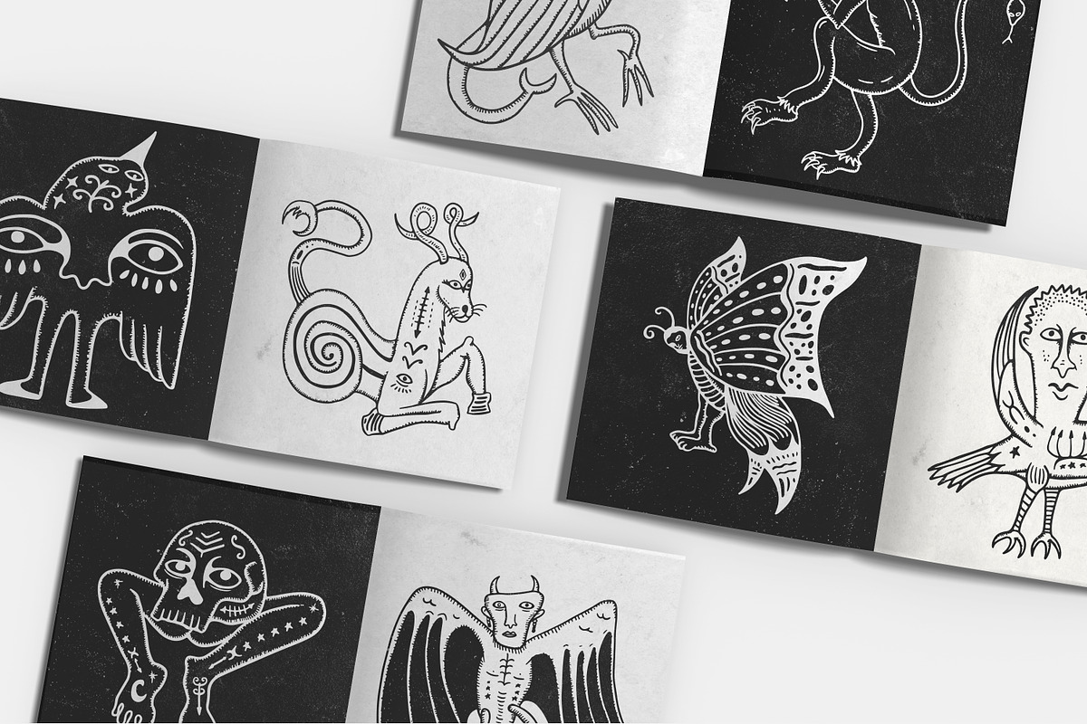 Imaginary Creatures Illustration, an Illustration by Tekuni (Photo 4 of 14)