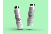 Long Bottle Tumbler Mockup Template, a Household Mockup by DesignRushMarket (Thumbnail 7 of 11)