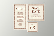 Elegant Wedding Invitation Suite, a Card Template by Neermana (Thumbnail 4 of 4)
