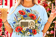 Vintage Floral PNG Bundle, a Work Illustration by SinaCreation (Thumbnail 2 of 6)