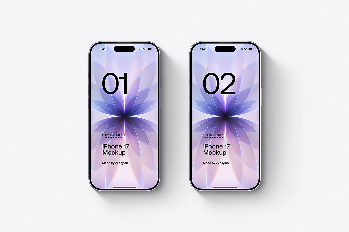 iPhone 17 - 24 Mockups Scenes, an iPhone Mockup by Asylab (Photo 14 of 61)