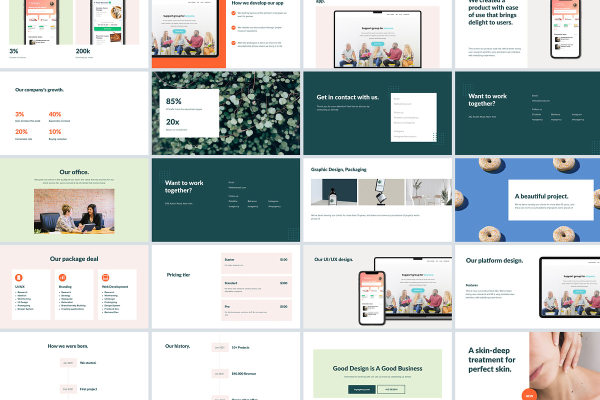 Teiko - Presentation Template, a Presentation Template by Nate Studios (Photo 6 of 8)