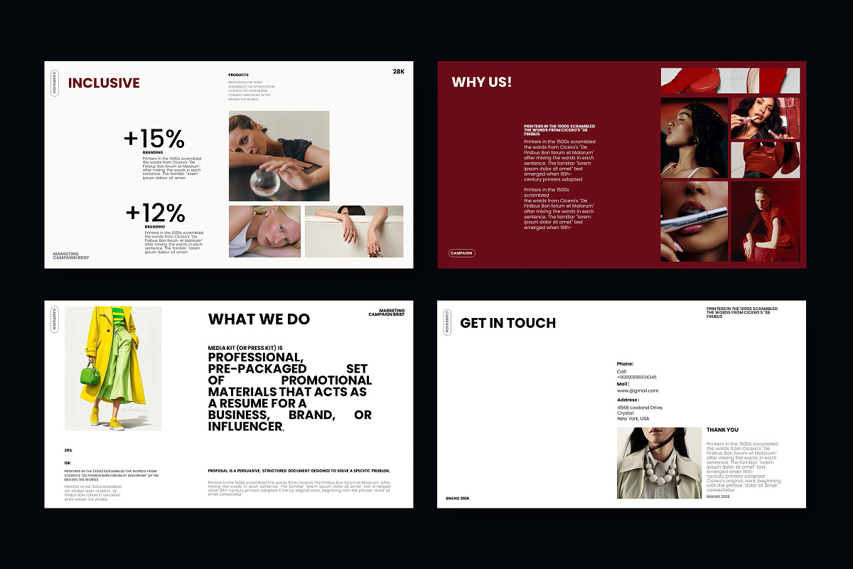 Revo | Media Kit Template, a Presentation Template by Studio Industry (Photo 5 of 9)