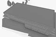 Warehouse Building, an Architecture 3D Model by 3DNUTS (Thumbnail 10 of 11)