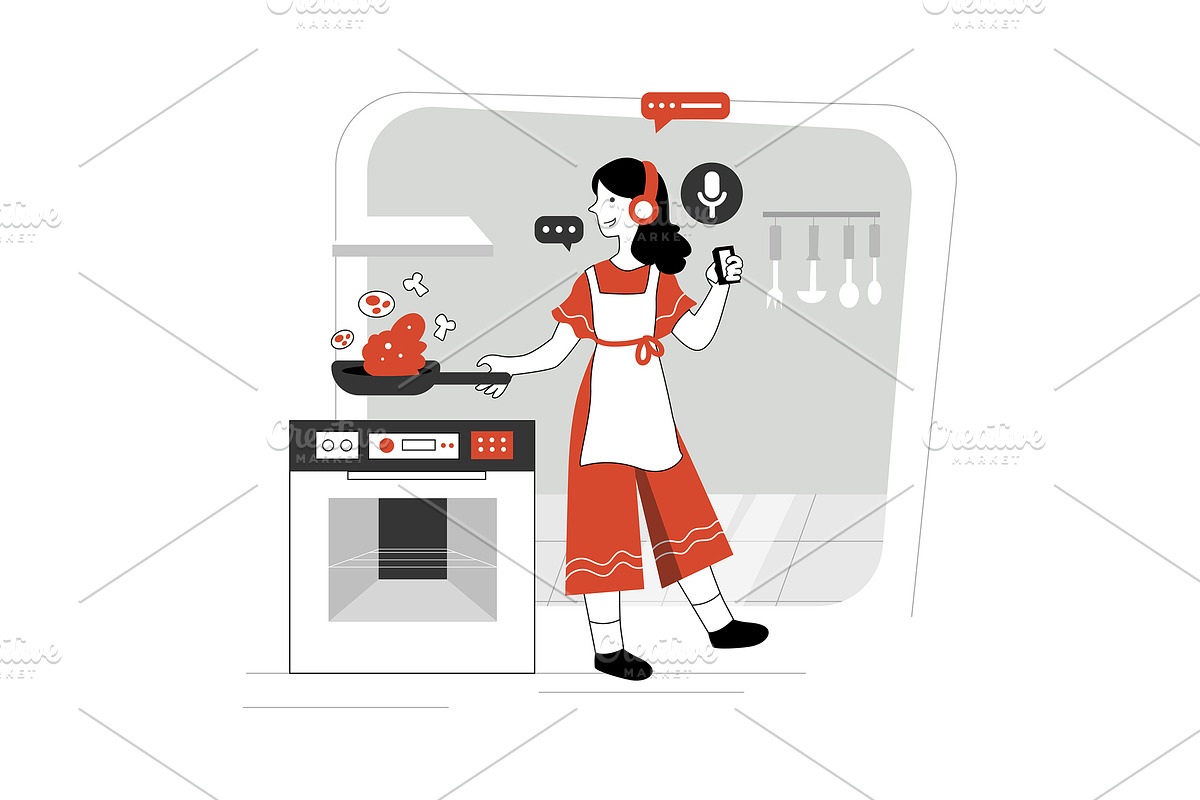 M275_Podcast Illustrations, a Person Illustration by hoangpts (Photo 7 of 11)