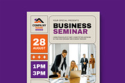 Business Seminar Flyer, a Flyer Template by MightyDesign (Thumbnail 2 of 8)