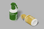 Spray Bottle Mockup, a Packaging Mockup by Unerispace (Thumbnail 3 of 3)
