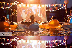 Night Party Photoshop Actions