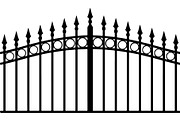 Ornamental Metal Fence Design Vector, an Object Graphic by Designer_Momina (Thumbnail 2 of 13)