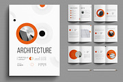 Architecture Portfolio Layout, a Brochure Template by MightyDesign (Thumbnail 1 of 6)