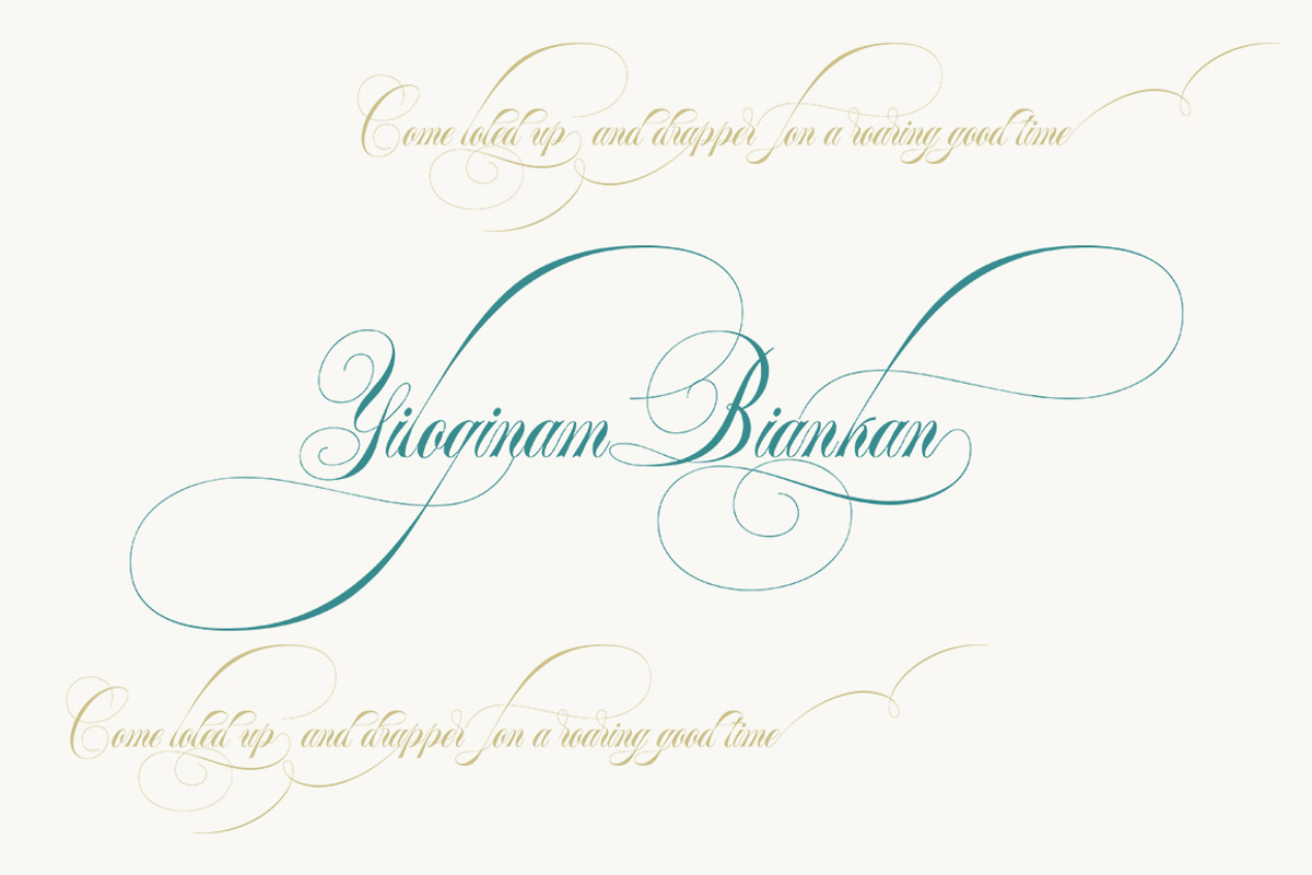 Yonghate, a Script Font by IRF Lab Studio (Photo 4 of 6)