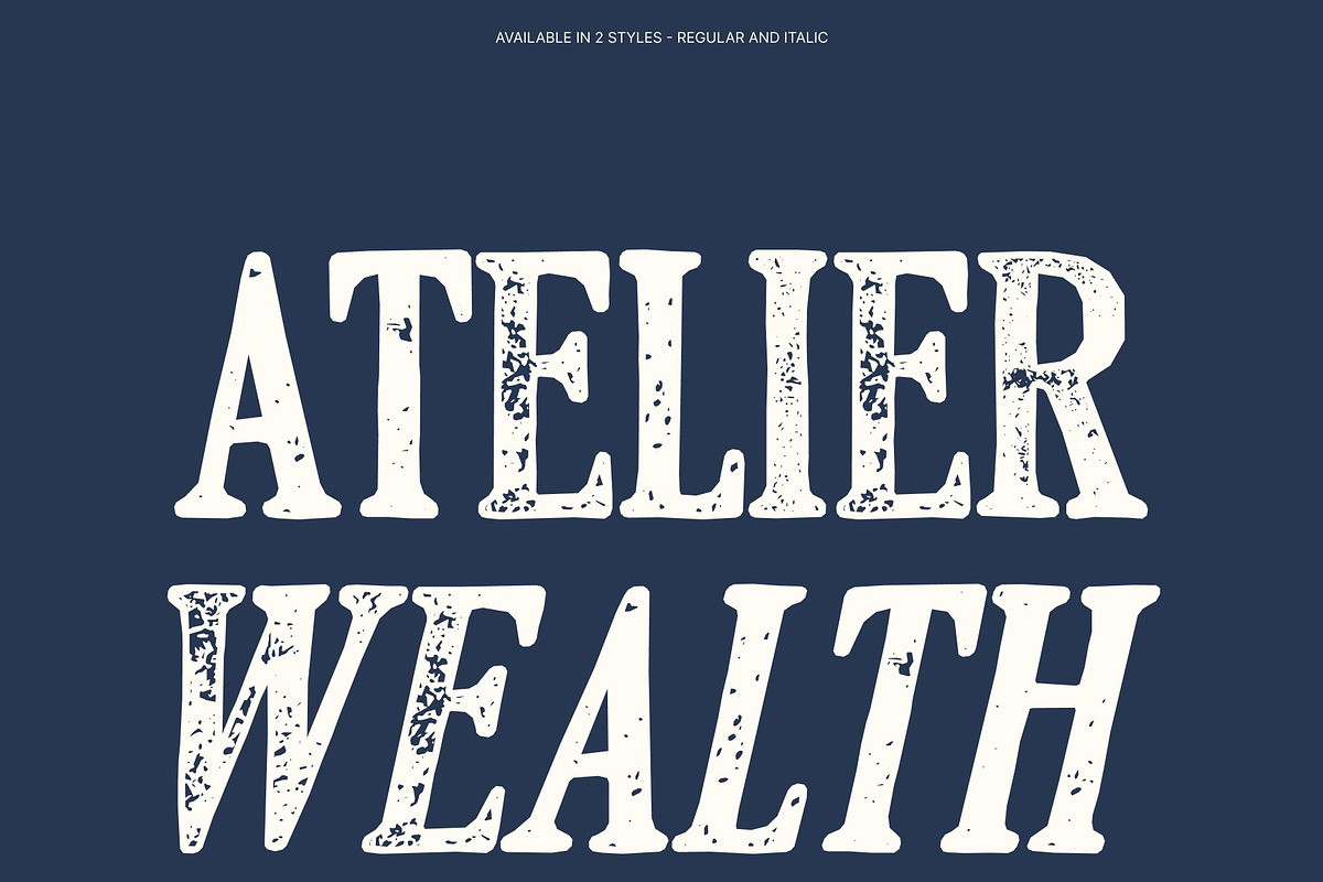 CS Miguela Stamp, a Serif Font by Craft Supply Co. (Photo 3 of 8)