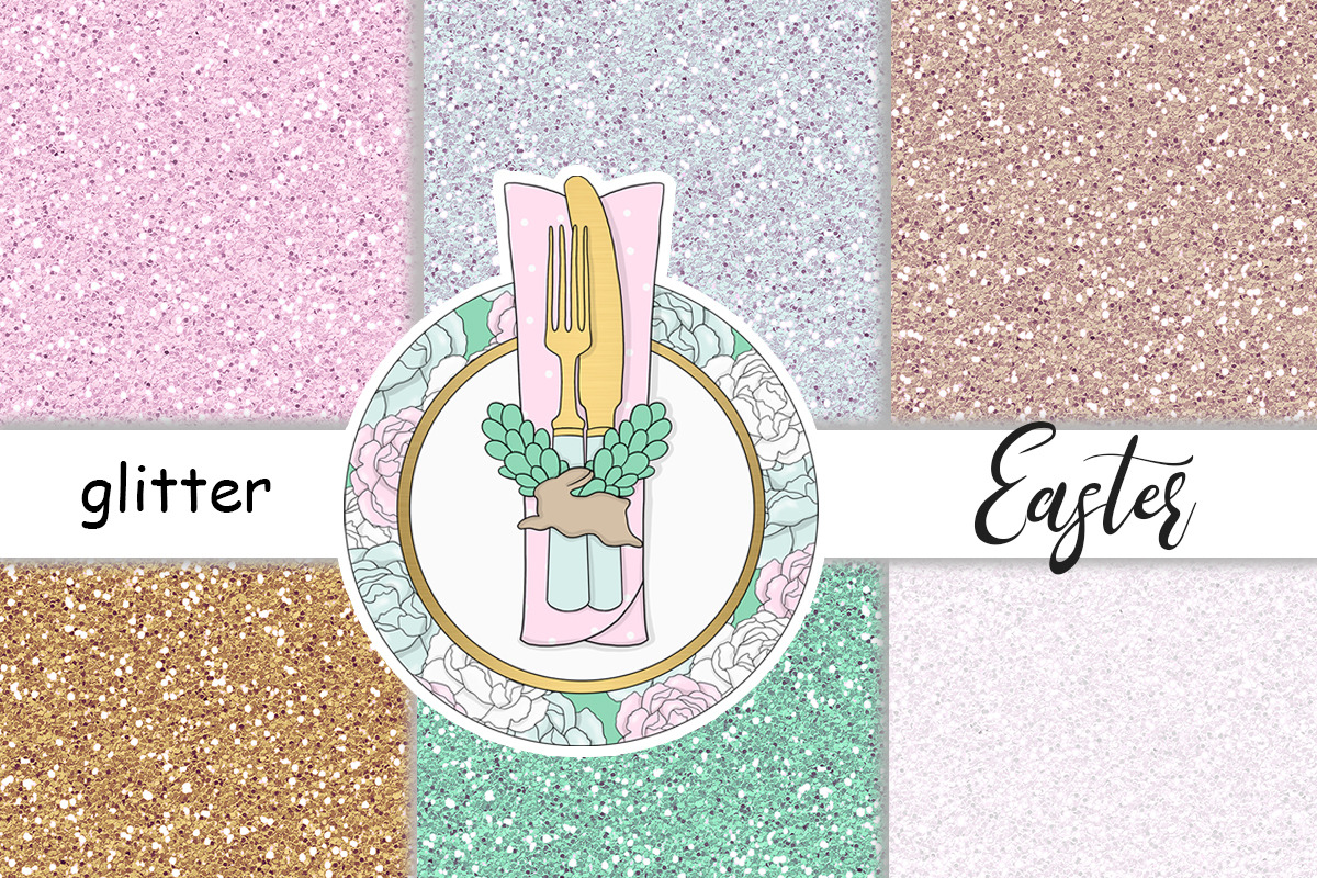 Easter Glitter, a Texture Graphic by GlamArtZhanna (Photo 1 of 3)