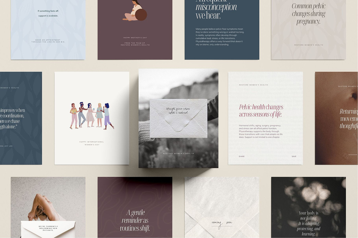 Instagram Template Bundle | Canva, a Social Media Template by Ederra Design (Photo 2 of 5)