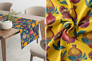 Blue Pomegranates Patterns, a Pattern Graphic by Ninterints (Thumbnail 10 of 19)