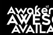 Along Sans Ultimate Edition, a Sans Serif Font by Ryul Davidson (Thumbnail 13 of 21)