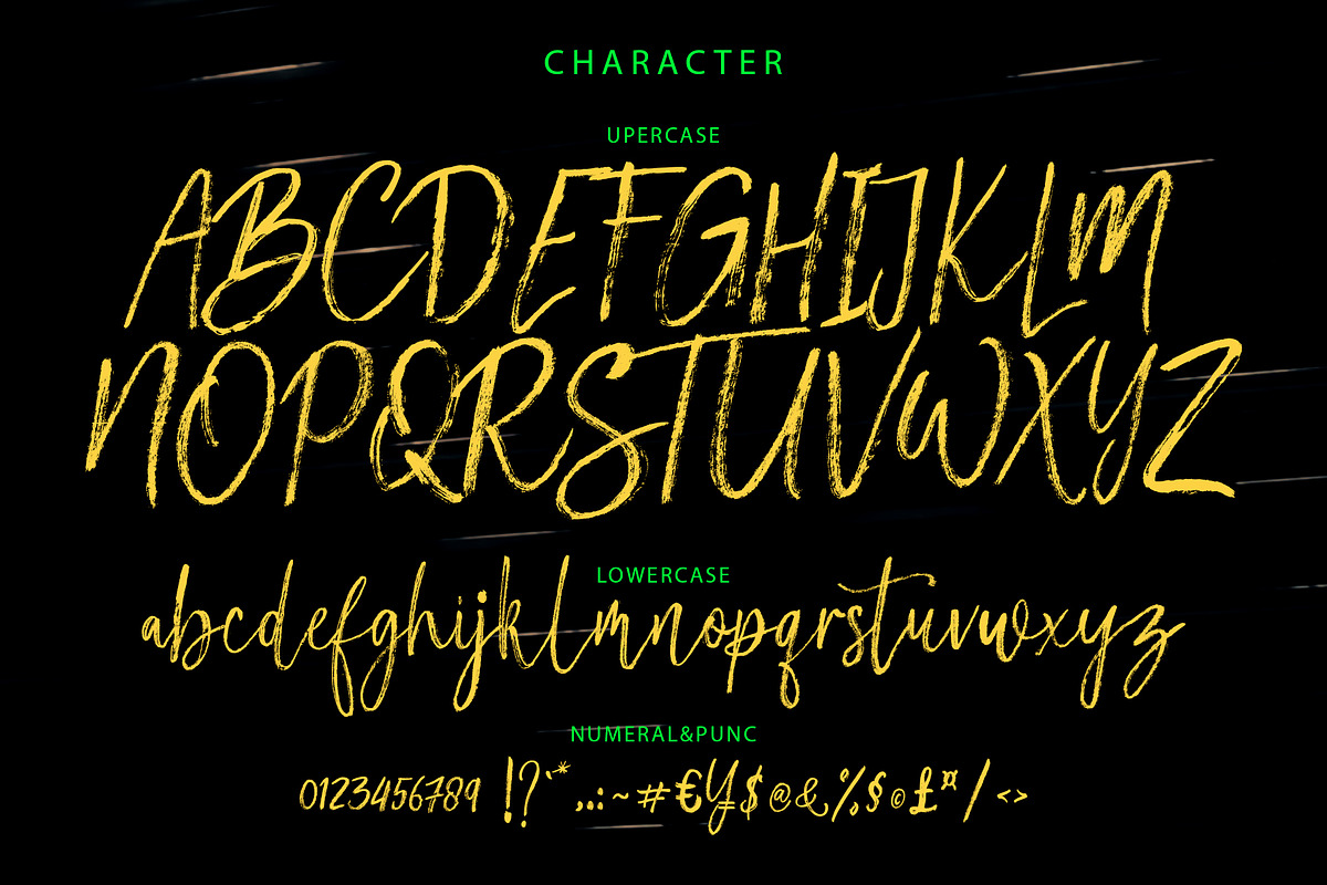 Cotaget Brush, a Handwritten Font by Nowlystudios (Photo 8 of 8)